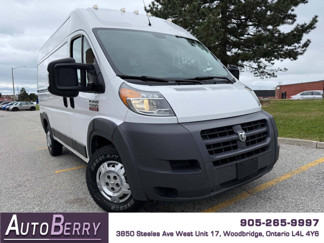 Used 2017 RAM ProMaster 2500 High Roof 136