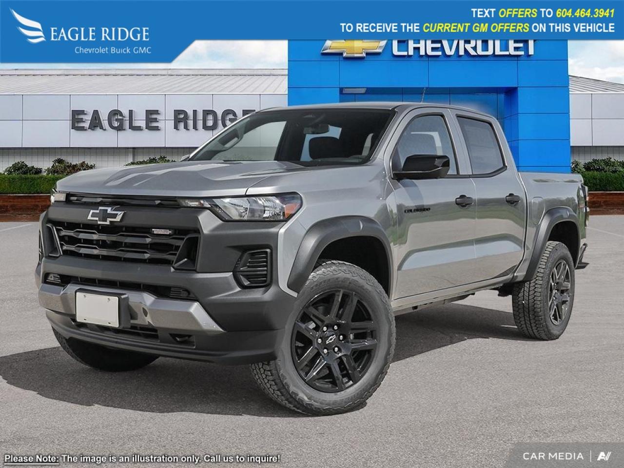 New 2025 Chevrolet Colorado Trail Boss Navigation System, Power windows, Remote keyless entry, Speed-sensing steering, Traction control, Trailering App for sale in Coquitlam, BC