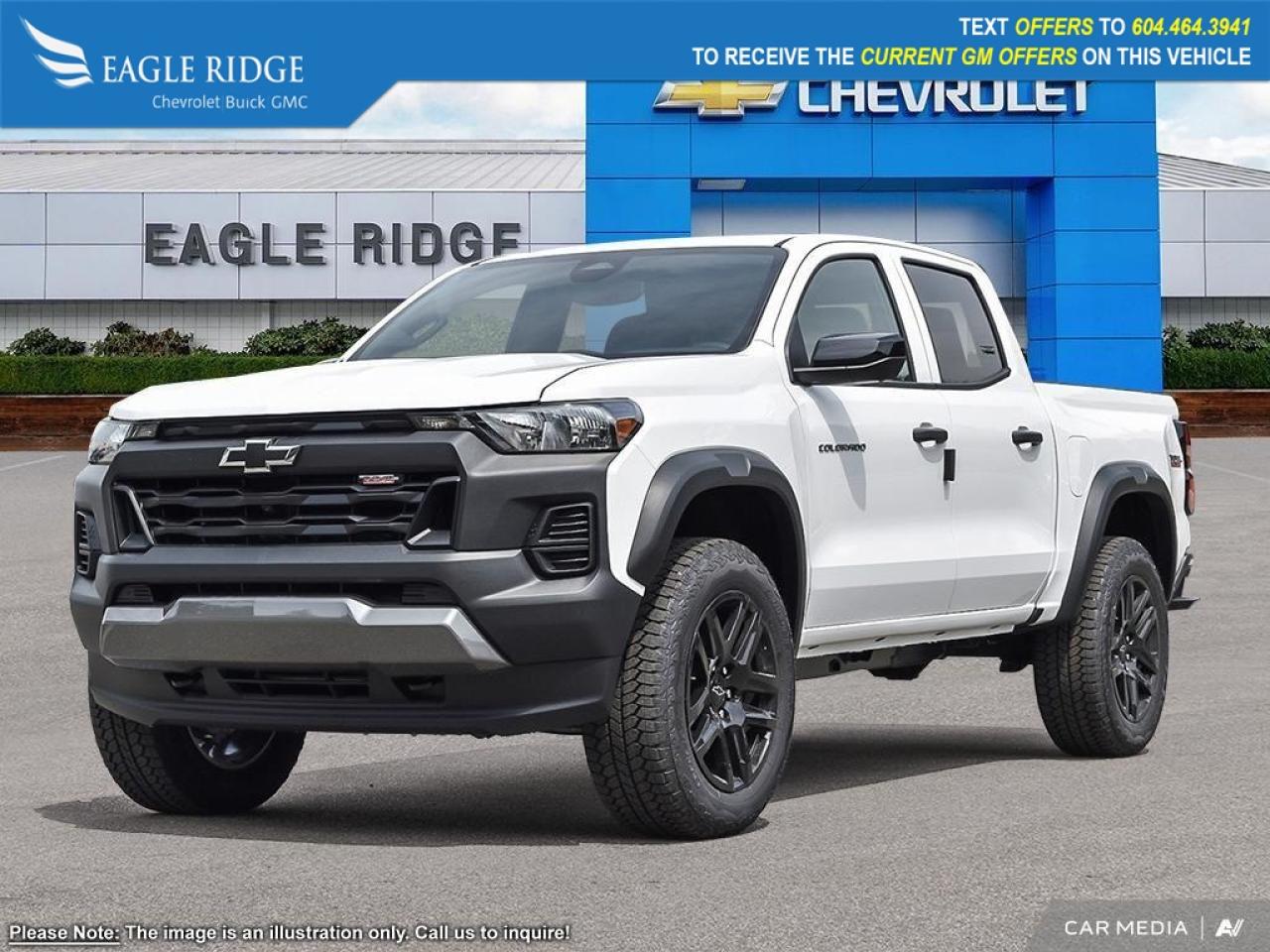 New 2025 Chevrolet Colorado Trail Boss Navigation System, Power windows, Remote keyless entry, Speed-sensing steering, Traction control, Trailering App for sale in Coquitlam, BC