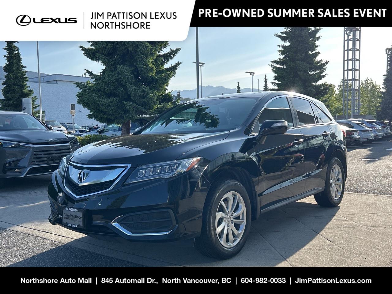 Used 2016 Acura RDX Tech at / Tech Package / Local Car for sale in North Vancouver, BC