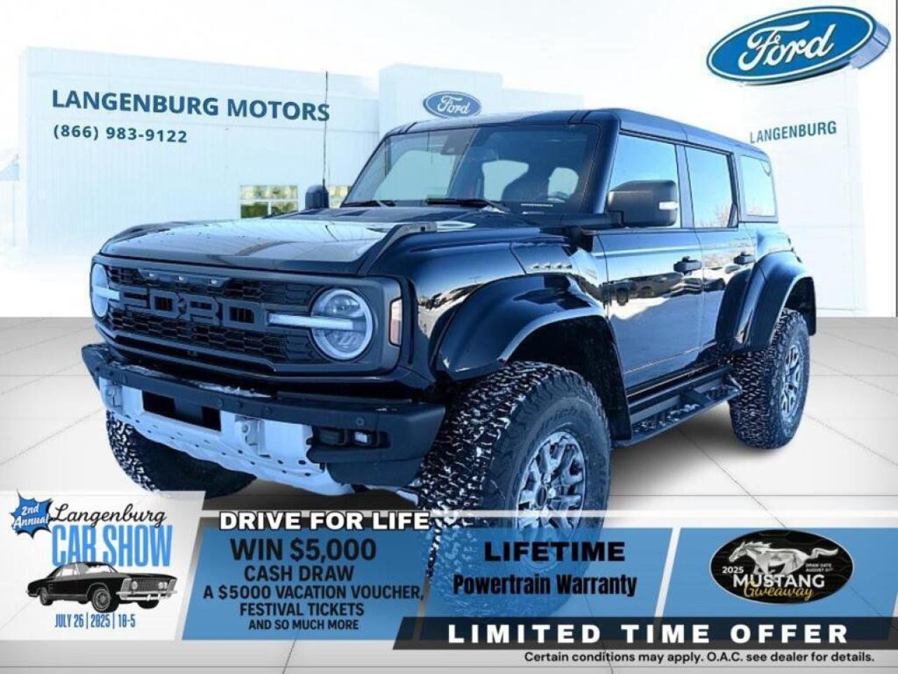 Used 2024 Ford Bronco Raptor E0RV for sale in Langenburg, SK