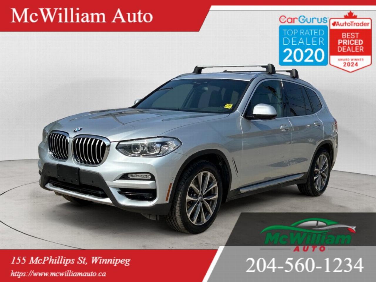 Used 2019 BMW X3 XDrive30i |HEADS UP DISPLAY|RMT START|CLEAN TITLE| for sale in Winnipeg, MB