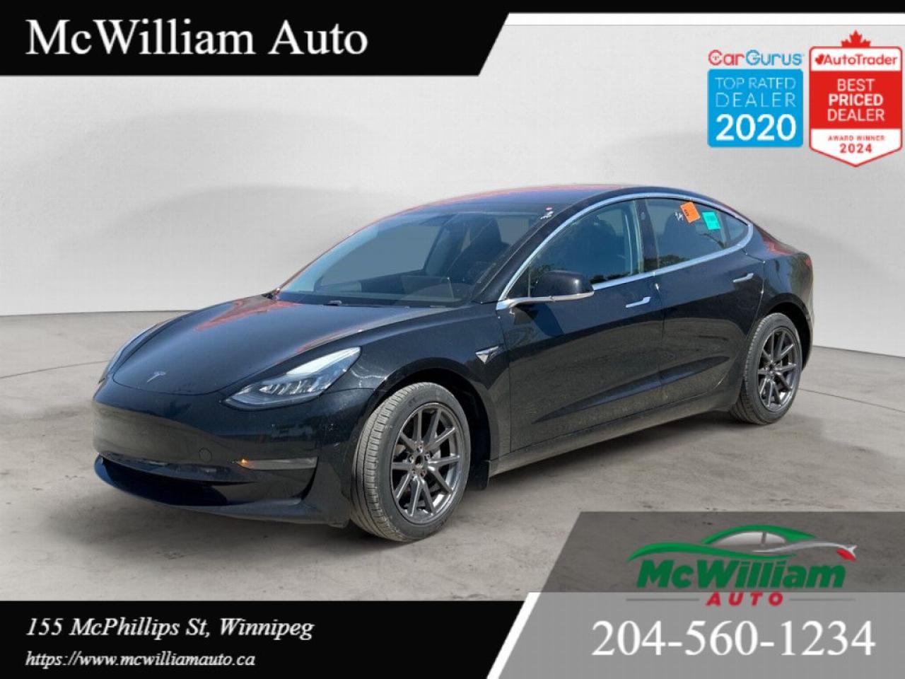 Used 2019 Tesla Model 3 STANDARD RANGE PLUS |ZERO ACCIDENTS|1 OWNER| for sale in Winnipeg, MB