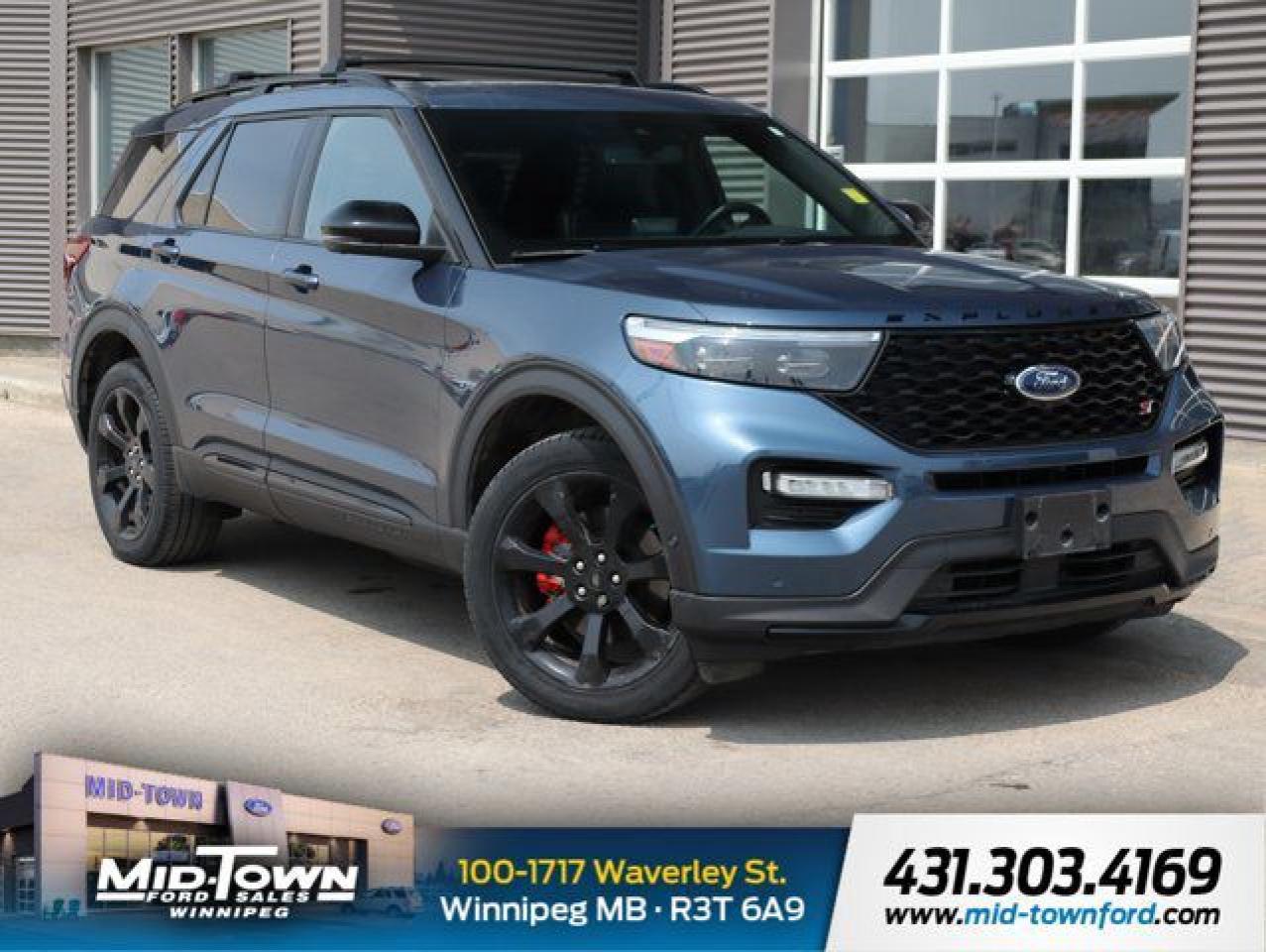 Used 2020 Ford Explorer ST CLEAN CARFAX ONE OWNER LOCAL TRADE for sale in Winnipeg, MB