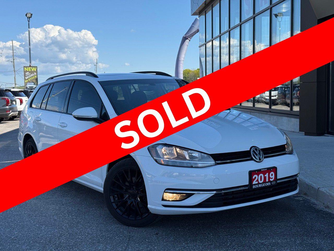 Used 2019 Volkswagen Golf Sportwagen Highline DSG 4MOTION for sale in Midland, ON