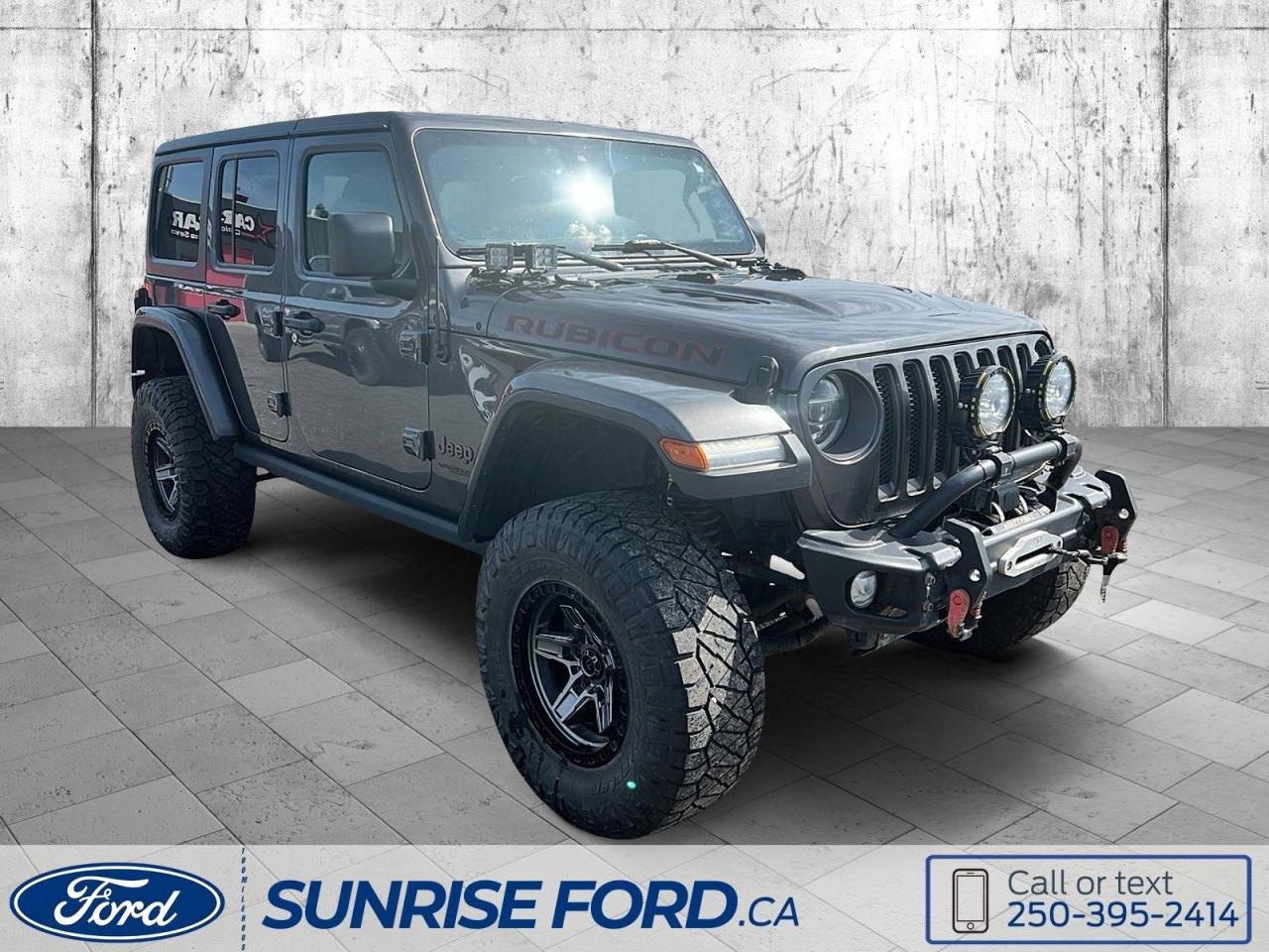 Used 2021 Jeep Wrangler Unlimited Rubicon for sale in 100 Mile House, BC