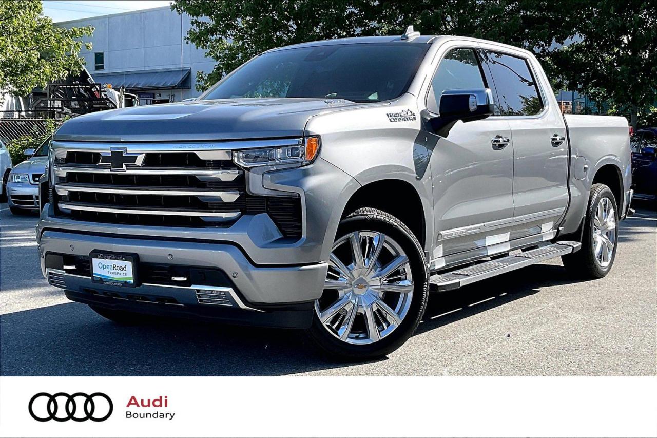 Used 2024 Chevrolet Silverado 1500 Crew Cab Short Box 4-Wheel Drive High Country for sale in Burnaby, BC