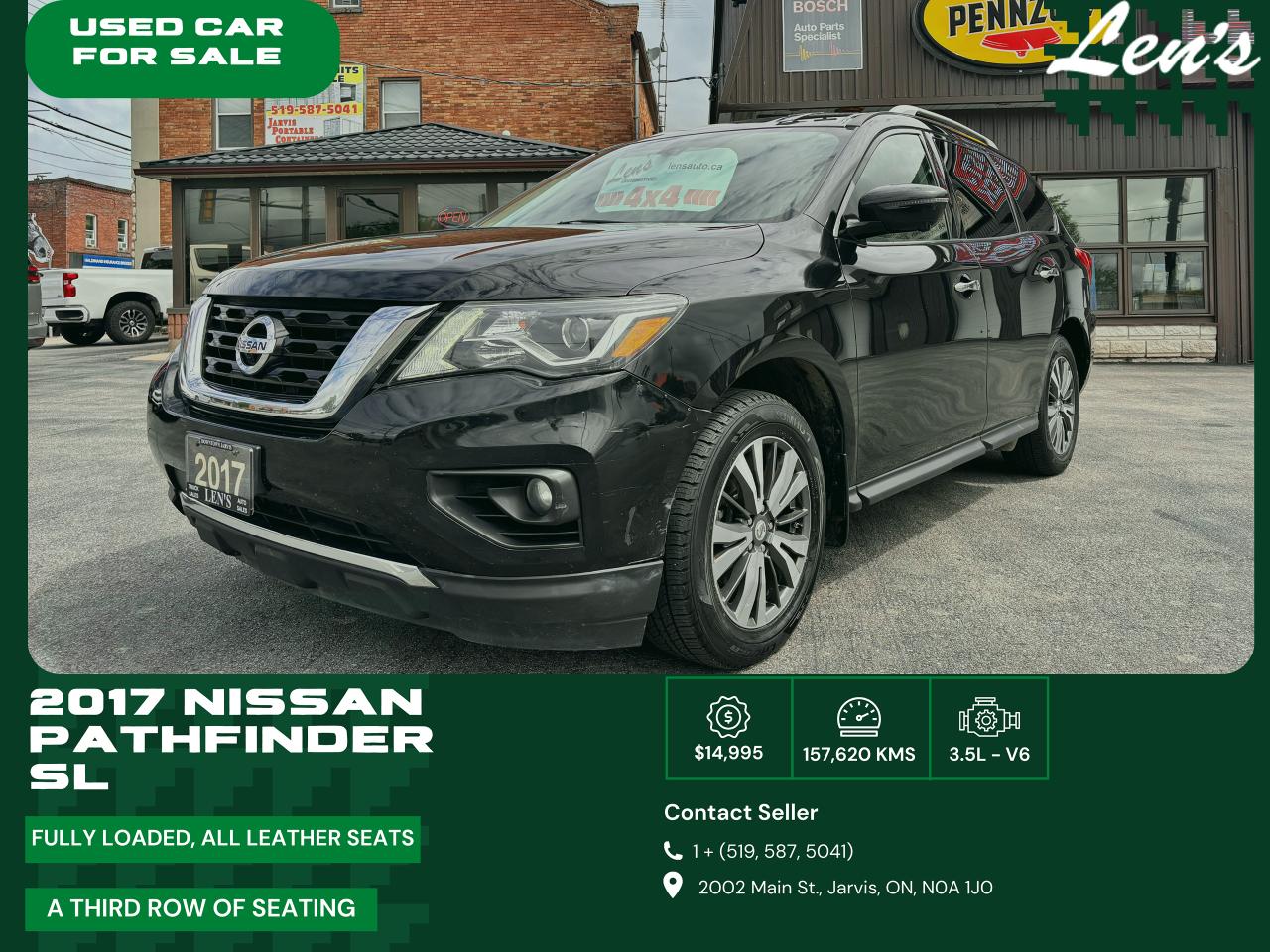 2017 Nissan Pathfinder Warranty Available! Fully Financeable!