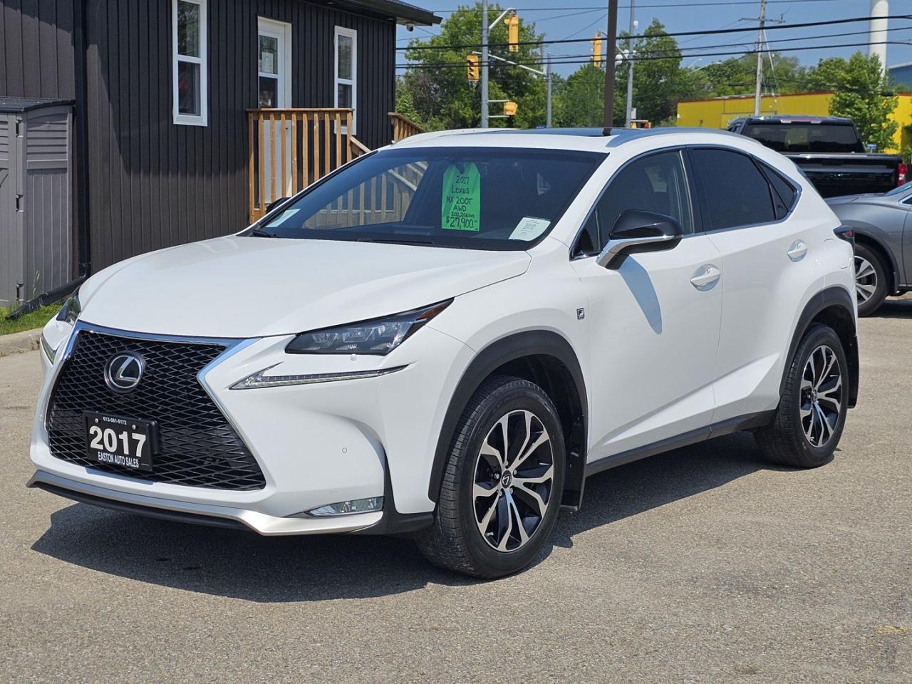 Used 2017 Lexus NX 200t AWD - 2.0L 4cyl. turbocharged engine, Leather for sale in Gananoque, ON