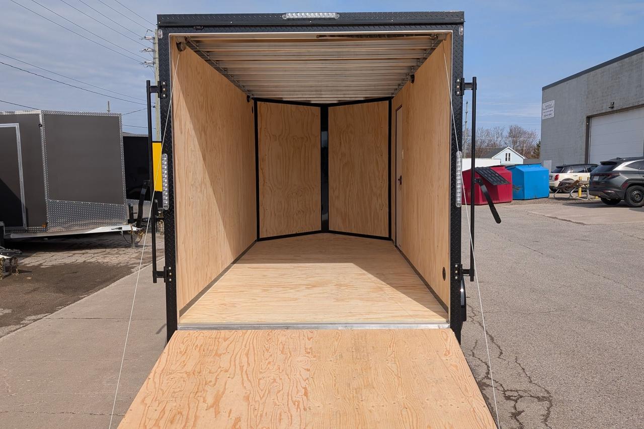 2025 Canadian Trailer Company 7x14 V Nose Cargo Trailer Aluminum Tandem Axle Photo14