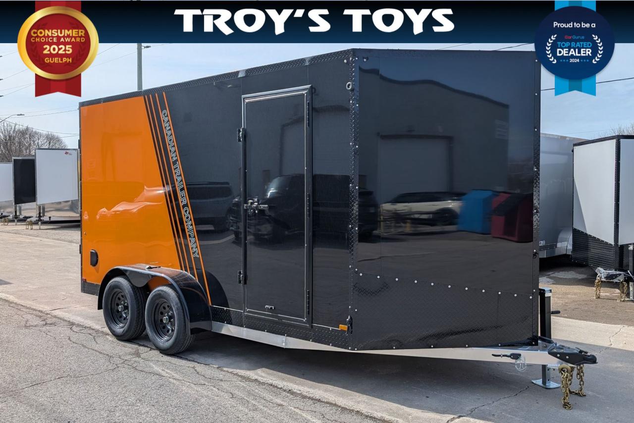 2025 Canadian Trailer Company 7x14 V Nose Cargo Trailer 