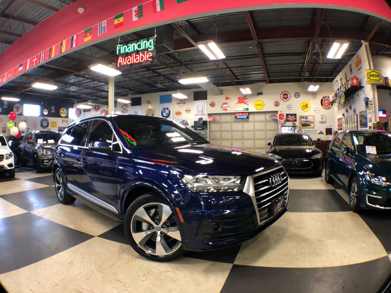 2018 Audi Q7 TECHNK S-LINE AWD 7 PASS NAV LEATHER PAN/ROOF CAME