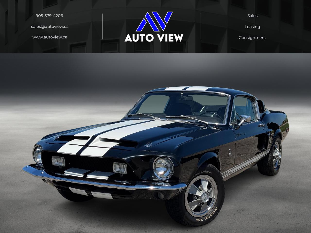 Used 1968 Ford Mustang Shelby Cobra GT 350 Fastback **CLONE** for sale in Stoney Creek, ON