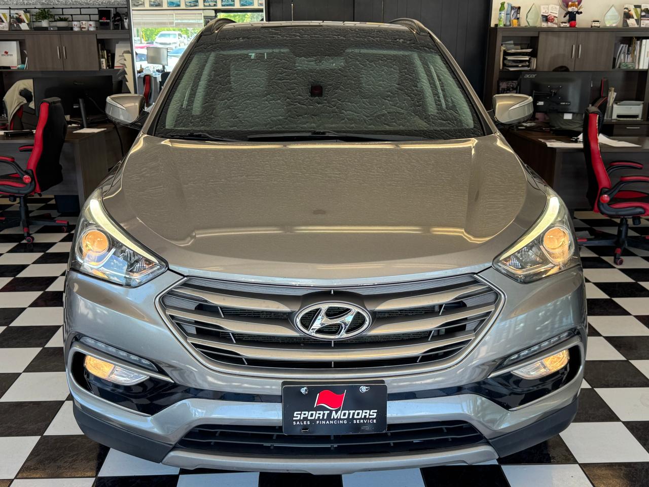2017 Hyundai Santa Fe Sport AWD Luxury+Leather+Roof+GPS+BSM+CLEAN CARFAX Photo15