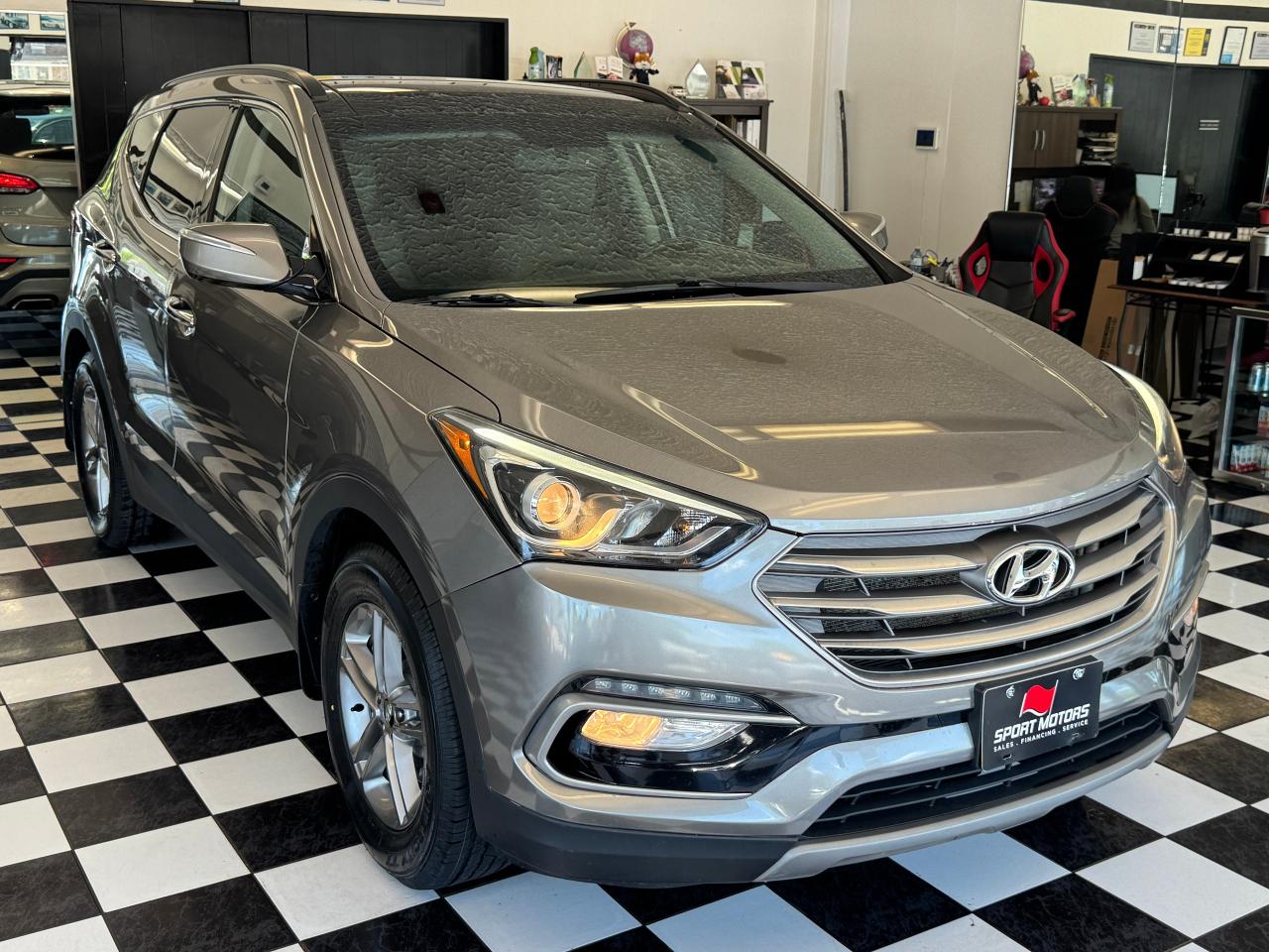 2017 Hyundai Santa Fe Sport AWD Luxury+Leather+Roof+GPS+BSM+CLEAN CARFAX Photo14