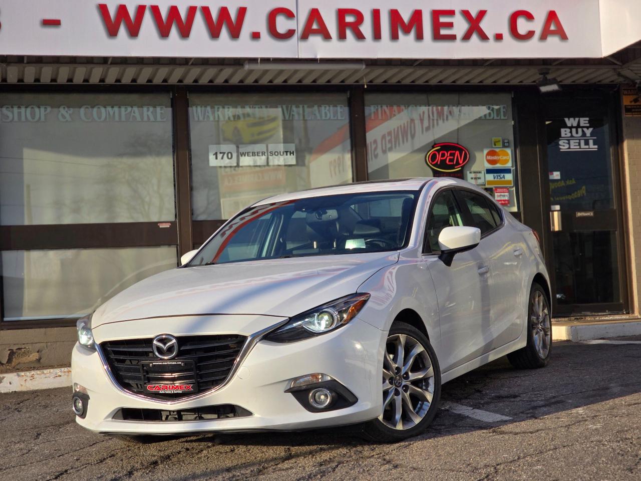 Used 2014 Mazda MAZDA3 GT-SKY Leather | Sunroof | BOSE | Backup Camera | Heated Seats for sale in Waterloo, ON