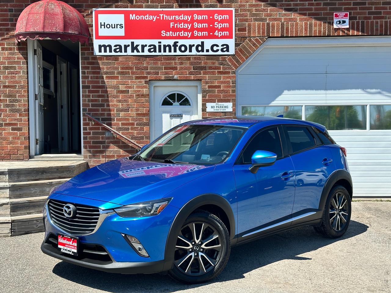 Used 2016 Mazda CX-3 GT AWD HTD-LTHR Sunroof NAV Bluetooth BackupCam FM for sale in Bowmanville, ON