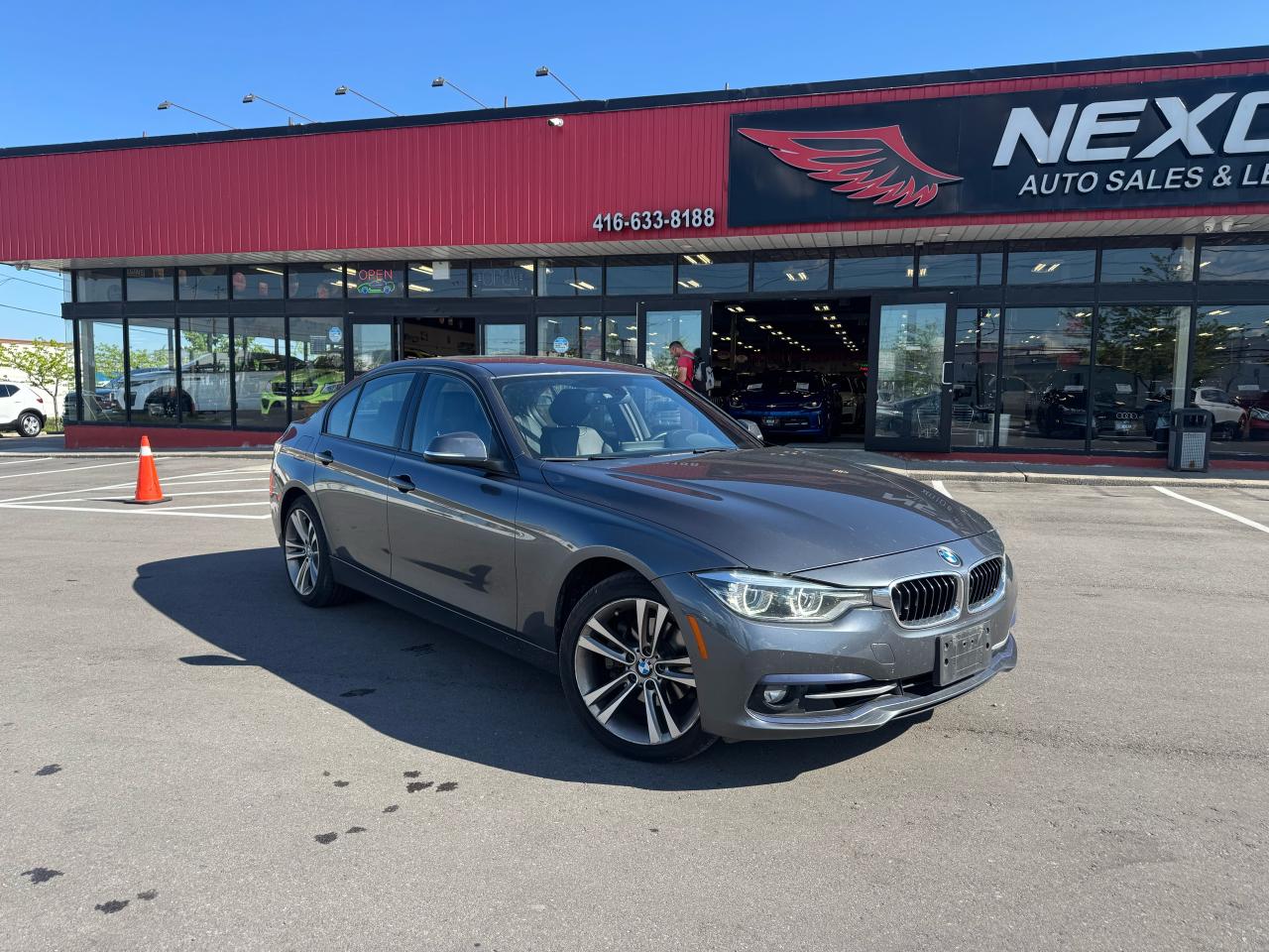 Used 2018 BMW 3 Series 330I X-DRIVE SPORT PKG LEATHER NAVI H/SEAT CAMERA for sale in North York, ON