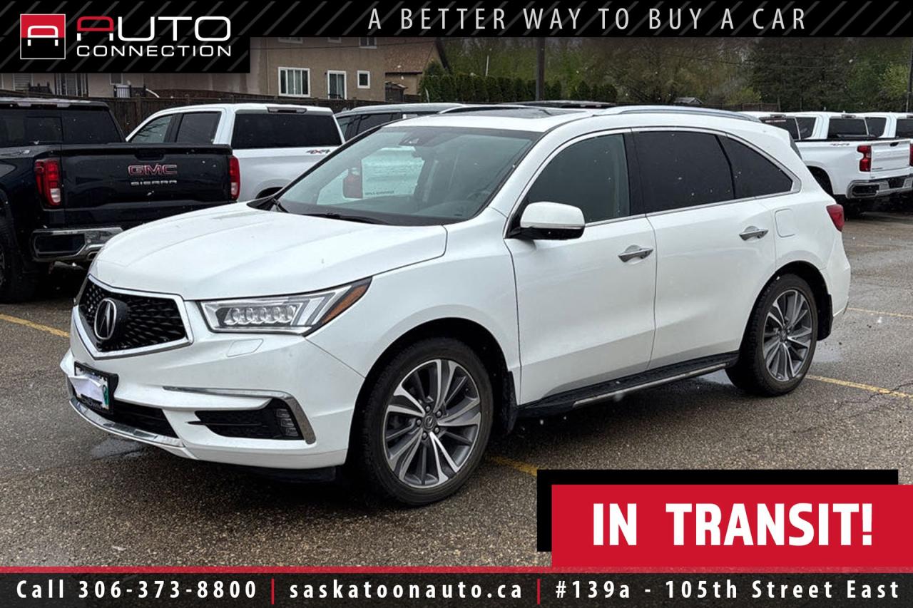 Used 2018 Acura MDX SH-AWD w/ Elite Package - LOW KMS - ULTRAWIDE DVD - COOLED SEATS for sale in Saskatoon, SK