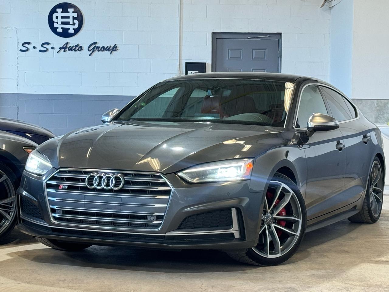 Used 2018 Audi S5 SPORTBACK|RED INT.|NAV|BACKUP|APPLE CARPLAY| for sale in Oakville, ON