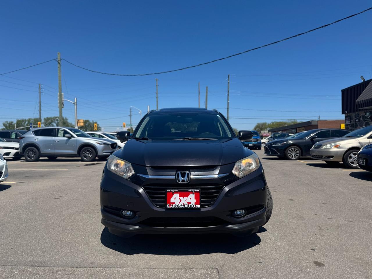2016 Honda HR-V AWD NO ACCIDENT NAVI SUNROOF BLUETOOTH BACKUP CAM Photo4
