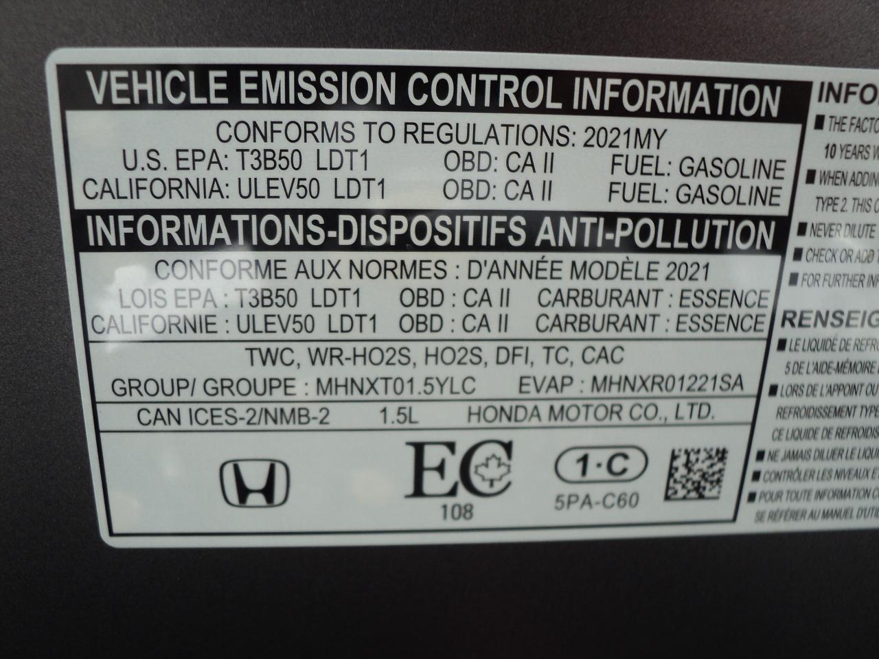 2021 Honda CR-V Sport AWD 1.5L4cylGas Roof HeatedSeats RemoteStart - Photo #34