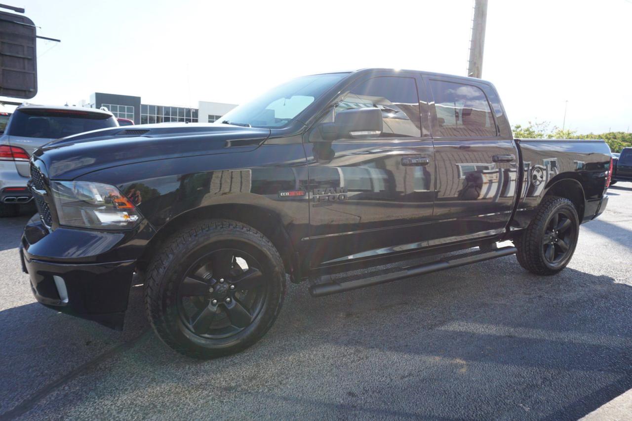2019 RAM 1500 V6 DIESEL SLT-NIGHT CREW 4WD CERTIFIED *FREE ACCIDENT* CAMERA BLUETOOTH RUNNING BOARDS CRUISE ALLOYS - Photo #3
