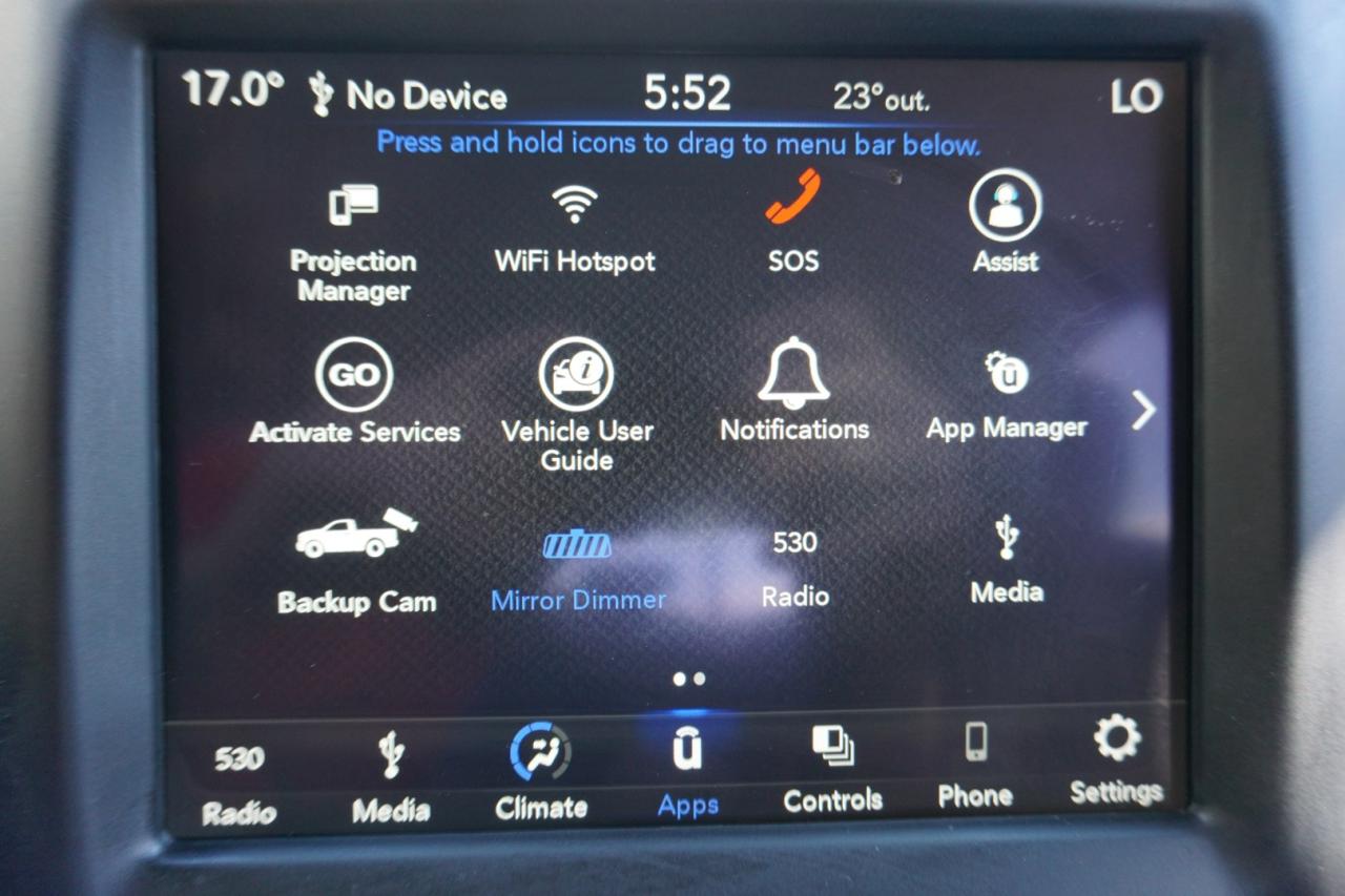 2019 RAM 1500 V6 DIESEL SLT-NIGHT CREW 4WD CERTIFIED *FREE ACCIDENT* CAMERA BLUETOOTH RUNNING BOARDS CRUISE ALLOYS - Photo #25