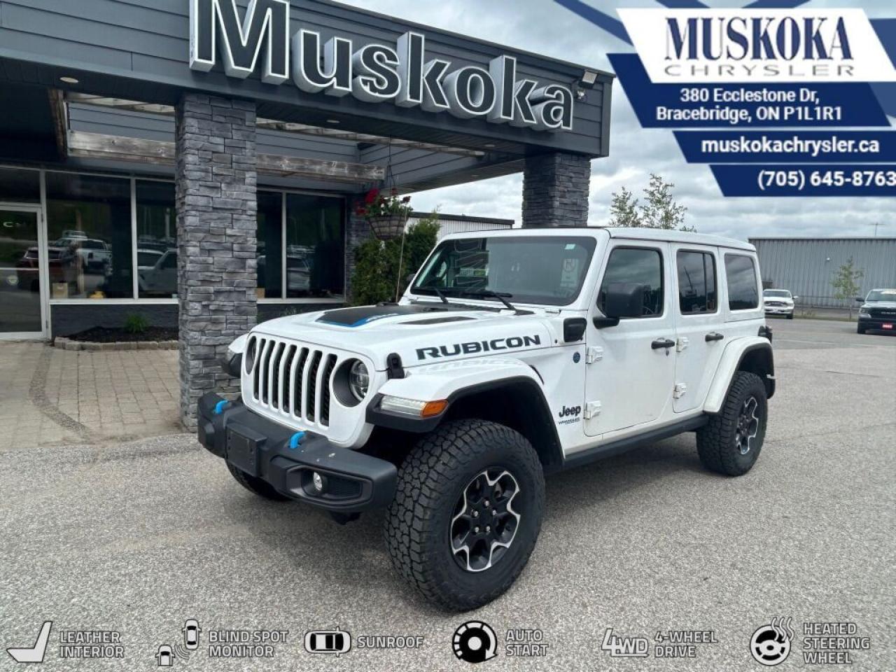 Used 2022 Jeep Wrangler 4xe Unlimited Rubicon for sale in Bracebridge, ON