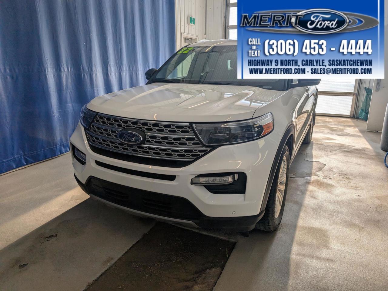 Used 2022 Ford Explorer Limited - 8 Seat, 360 Camera + for sale in Carlyle, SK