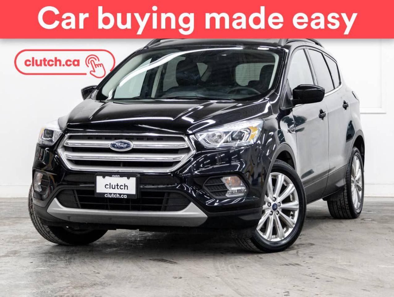 Used 2019 Ford Escape SEL 4WD w/ Apple CarPlay & Android Auto, Panoramic Moonroof, Nav for sale in Toronto, ON