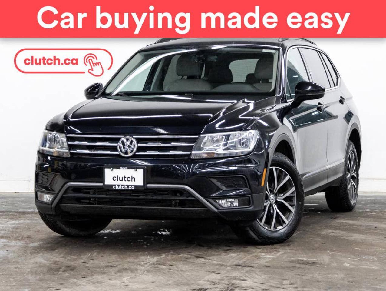Used 2019 Volkswagen Tiguan Comfortline AWD w/ Apple CarPlay & Android Auto, Rearview Cam, Nav for sale in Toronto, ON