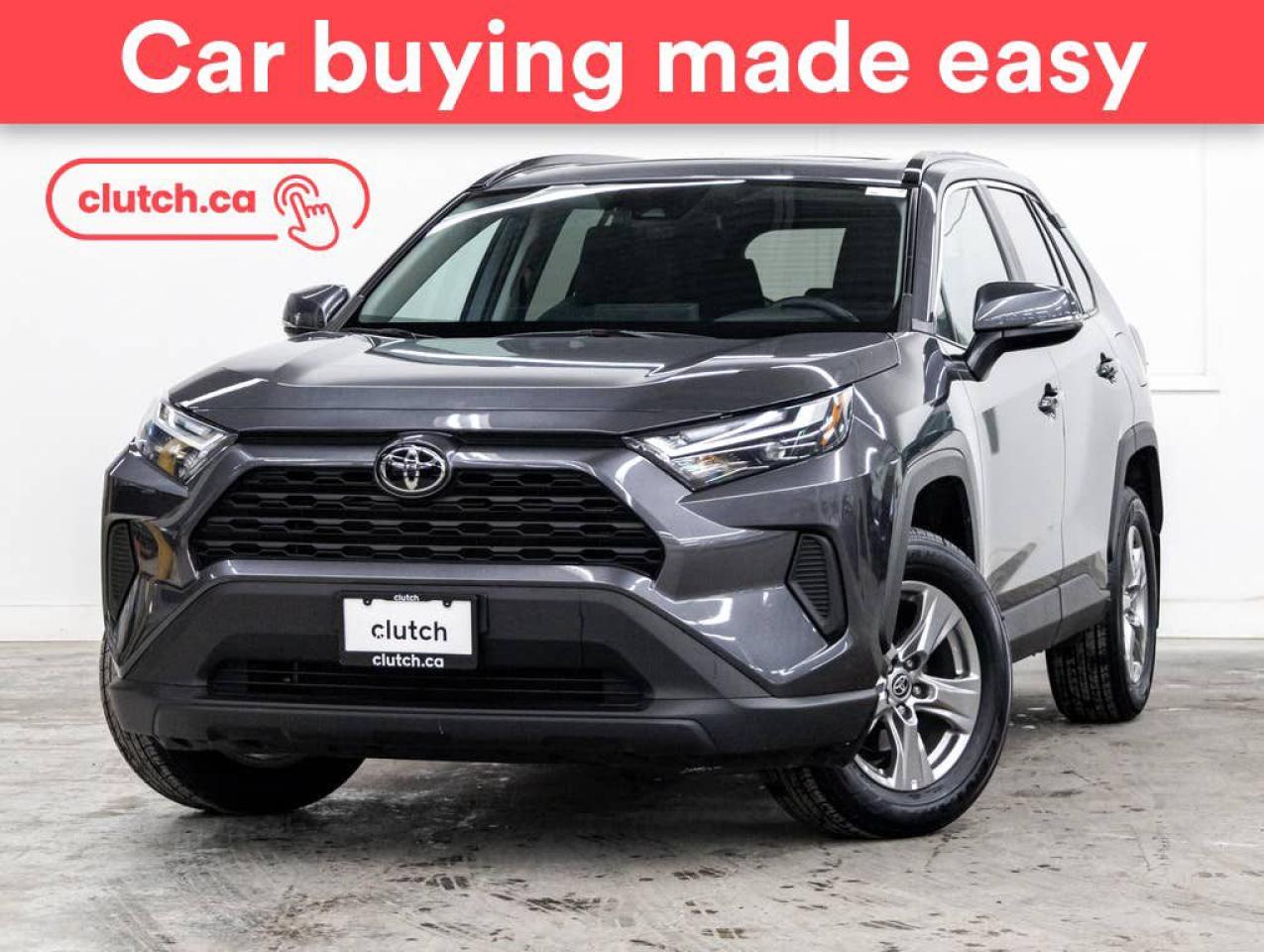 Used 2022 Toyota RAV4 XLE AWD w/ Apple CarPlay & Android Auto, Heated Steering Wheel, Power Moonroof for sale in Toronto, ON