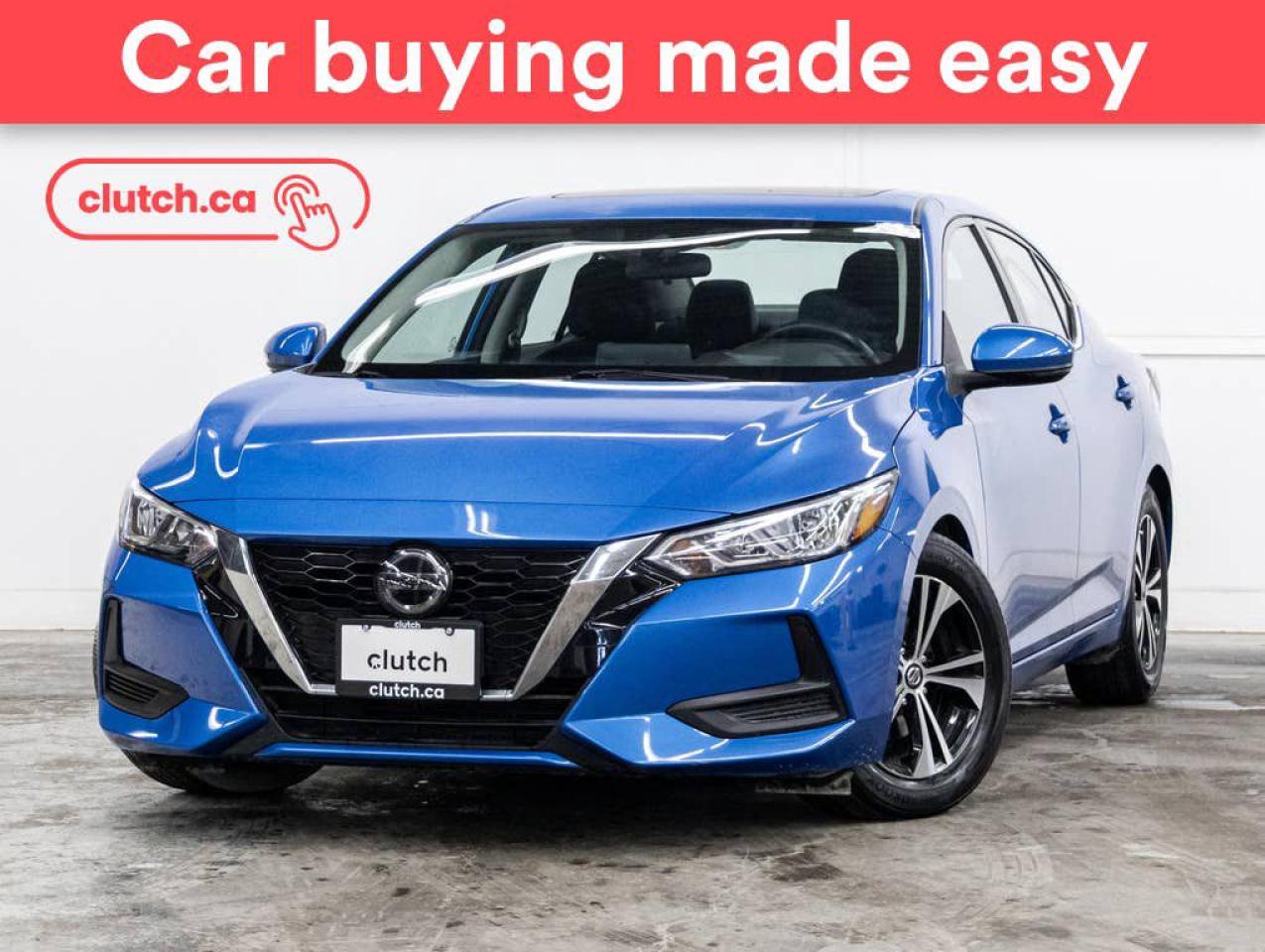 Used 2021 Nissan Sentra SV w/ Apple CarPlay & Android Auto, Power Moonroof, Heated Front Seats for sale in Toronto, ON