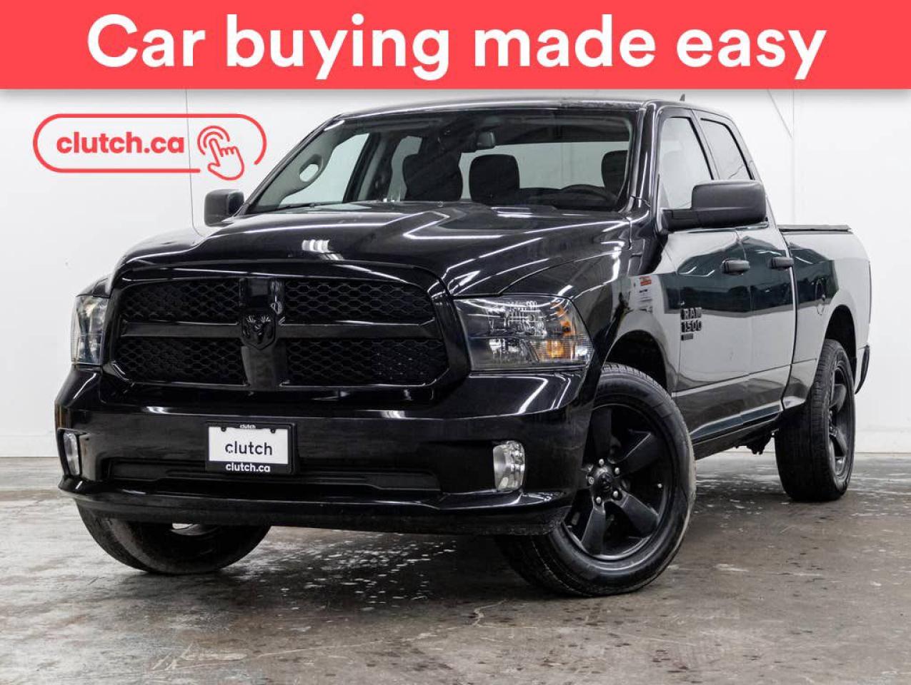 Used 2021 RAM 1500 Classic EXPRESS QUAD CAB 4X4 w/ Apple CarPlay & Android Auto, Rearview Cam, Dual Zone A/C for sale in Toronto, ON