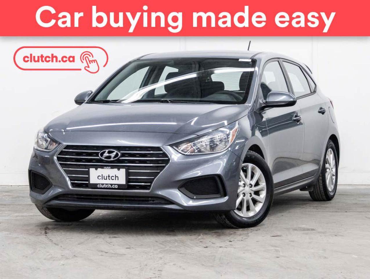Used 2020 Hyundai Accent Preferred w/ Apple CarPlay & Android Auto, Heated Front Seats, Rearview Cam for sale in Toronto, ON