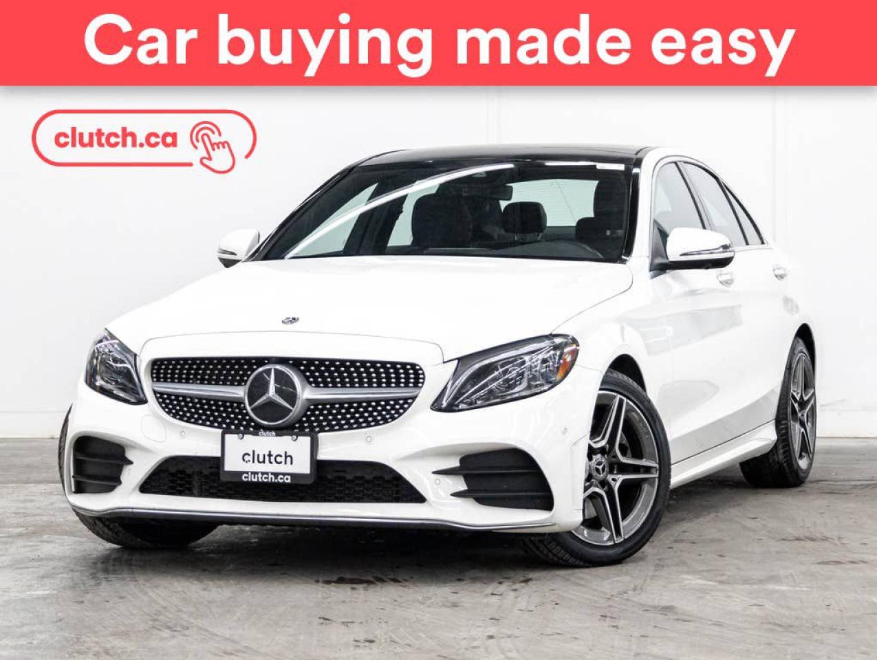 Used 2021 Mercedes-Benz C-Class C 300 AWD w/Apple CarPlay & Android Auto, Heated Front Seats, Backup Cam for sale in Toronto, ON