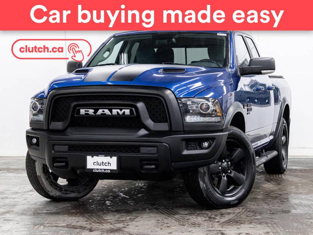 Used 2019 RAM 1500 Classic Warlock Quad Cab 4X4 w/Apple CarPlay & Android Auto, Heated Front Seats, Backup Cam for sale in Toronto, ON