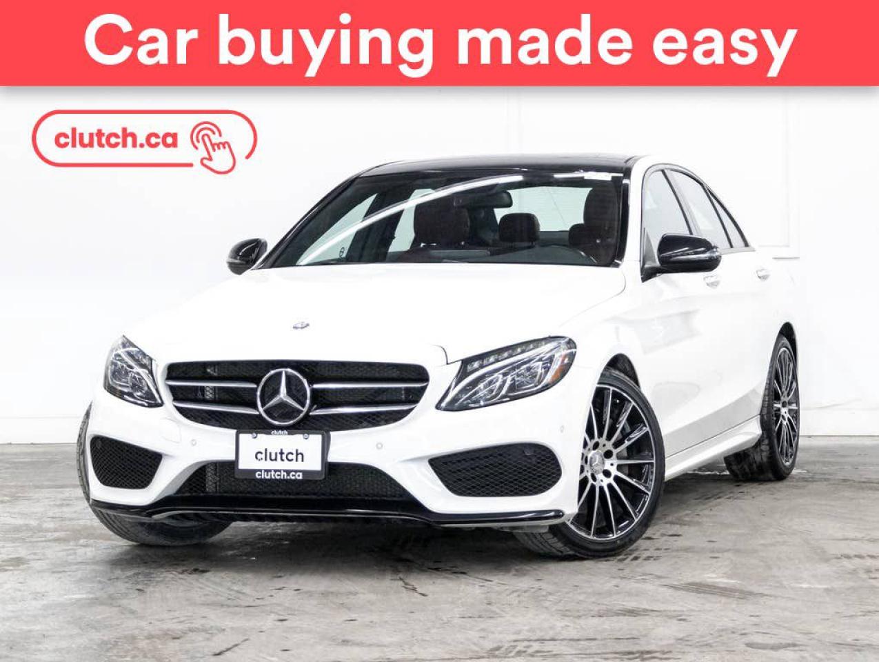 Used 2016 Mercedes-Benz C-Class C 300 AWD w/Heated Front Seats, Bluetooth, Backup Cam for sale in Toronto, ON