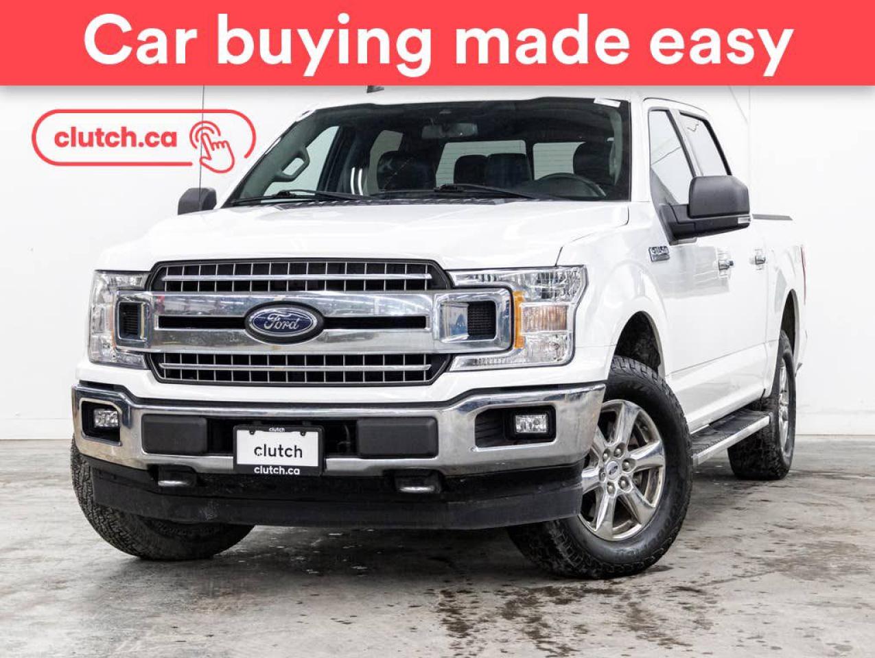 Used 2019 Ford F-150 XLT SuperCrew 5 1/2 ft 4x4 w/ Apple CarPlay & Android Auto, Heated Front Seats, Nav for sale in Toronto, ON
