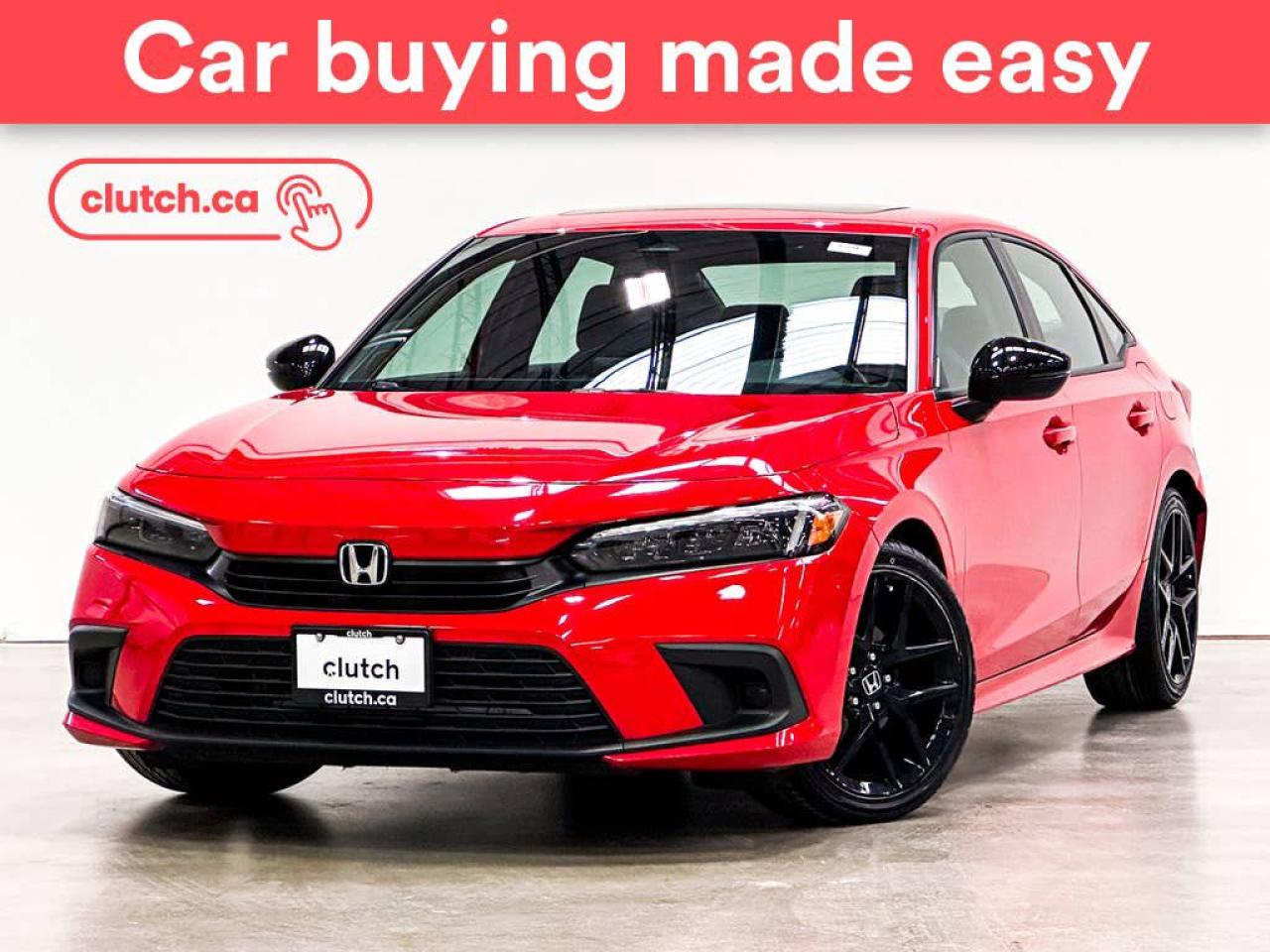 Used 2022 Honda Civic Sport w/ Apple CarPlay, Heated Front Seats, Rearview Cam for sale in Toronto, ON