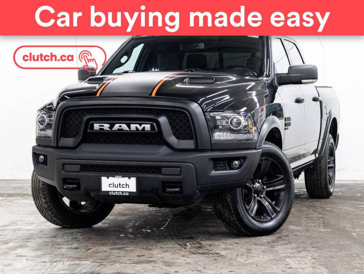Used 2022 RAM 1500 Classic Warlock Crew Cab 4x4 w/ Apple CarPlay & Android Auto, Rearview Cam, Cruise Control for sale in Toronto, ON