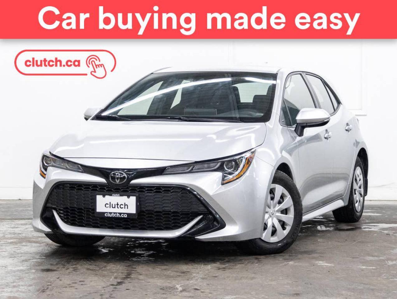 Used 2021 Toyota Corolla Hatchback S w/Apple CarPlay & Android Auto, Cruise Control, Backup Cam for sale in Toronto, ON