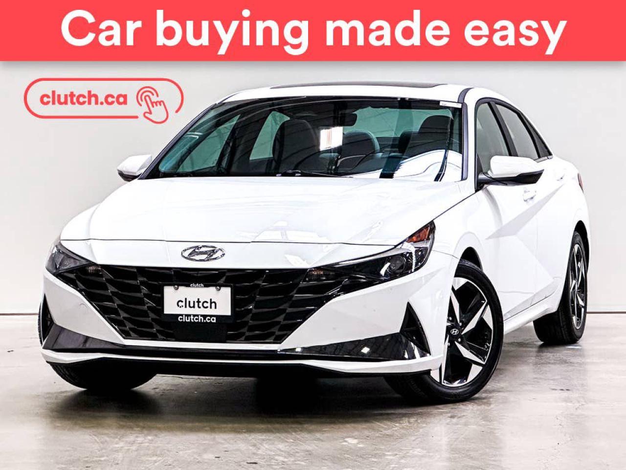 Used 2023 Hyundai Elantra Luxury IVT w/ Apple CarPlay, Heated Front Seats, Rearview Cam for sale in Toronto, ON