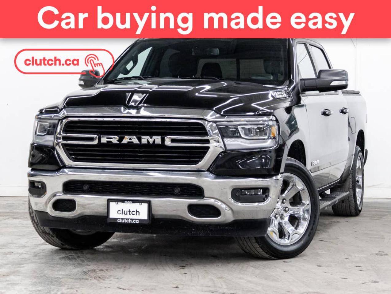 Used 2019 RAM 1500 Big Horn Crew Cab 4x4 w/Apple CarPlay & Android Auto, Heated Front Seats, Backup Cam for sale in Toronto, ON