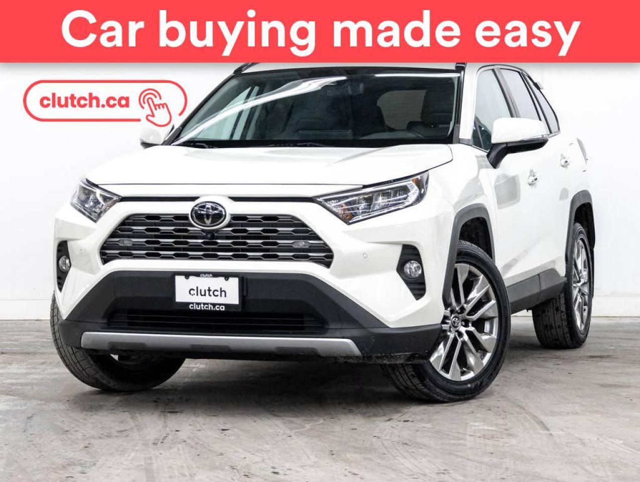 Used 2019 Toyota RAV4 Limited AWD w/Apple CarPlay, Heated Front Seats, Rearview Cam for sale in Toronto, ON