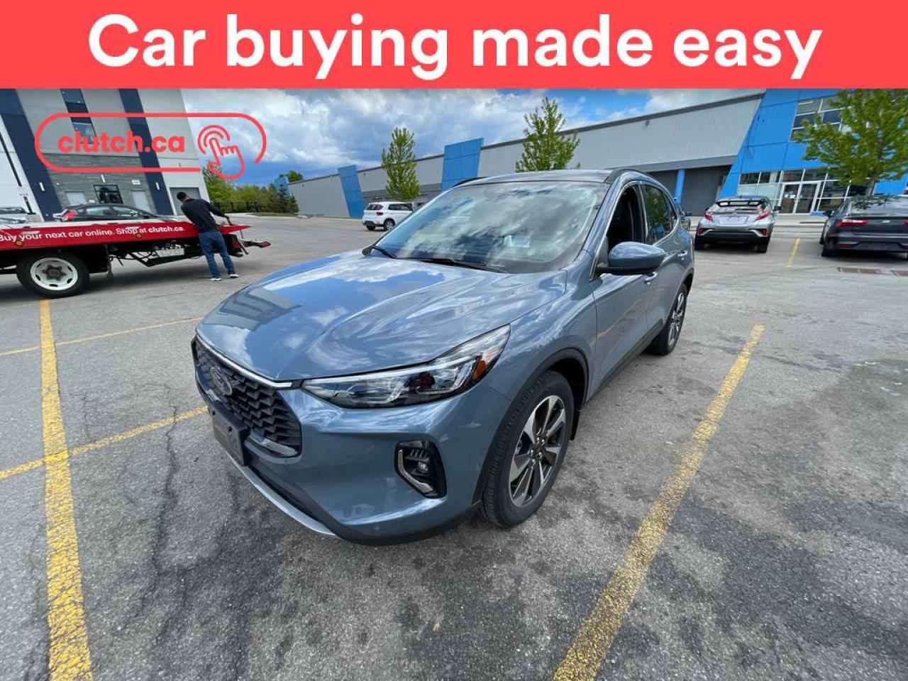 Used 2023 Ford Escape Hybrid Platinum AWD w/ Apple CarPlay, Heated Front Seats, Rearview Cam for sale in Toronto, ON