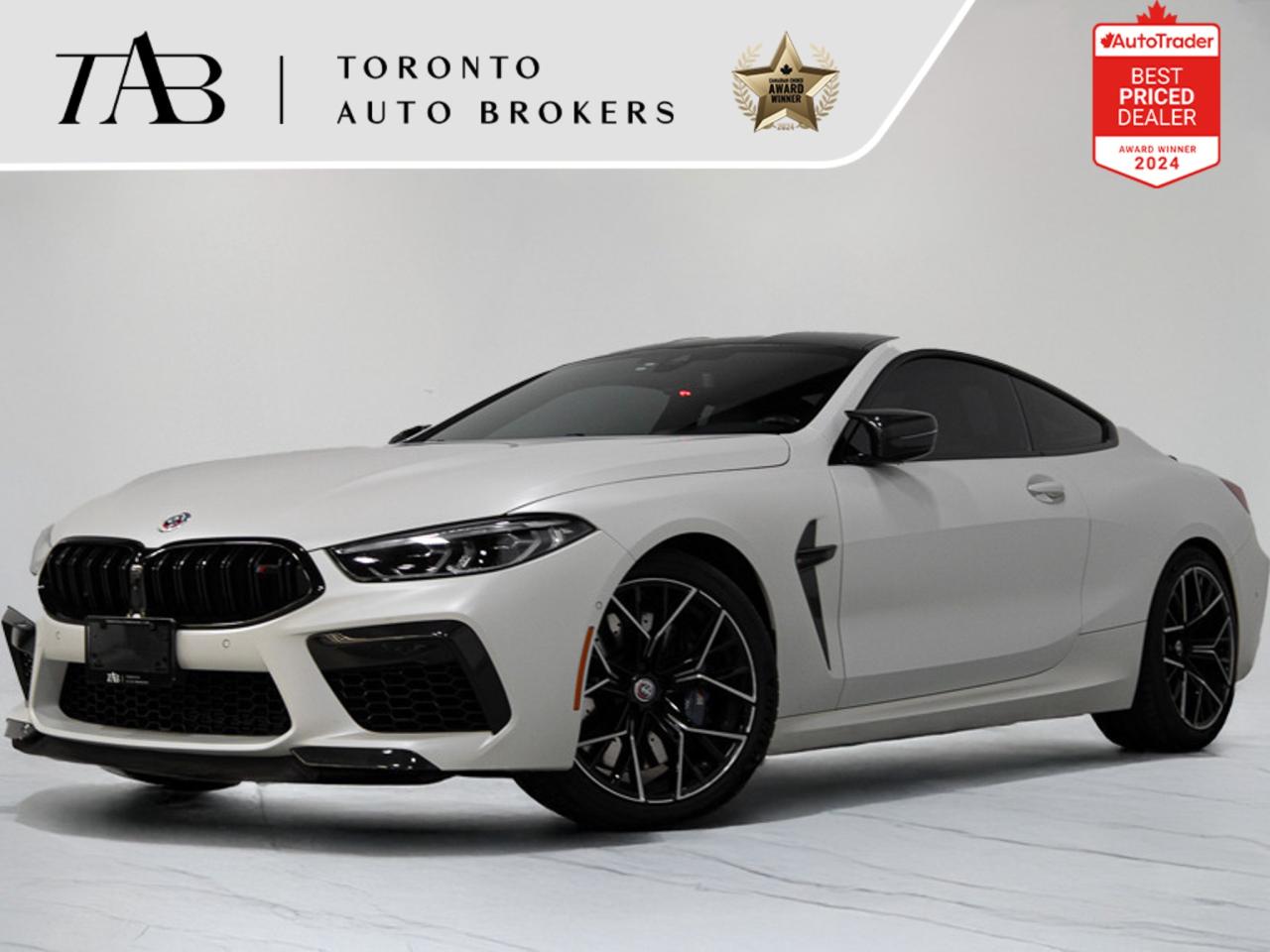 Used 2023 BMW M8 COMPETITION | COUPE | CARBON CORE | MATTE WHITE for sale in Vaughan, ON