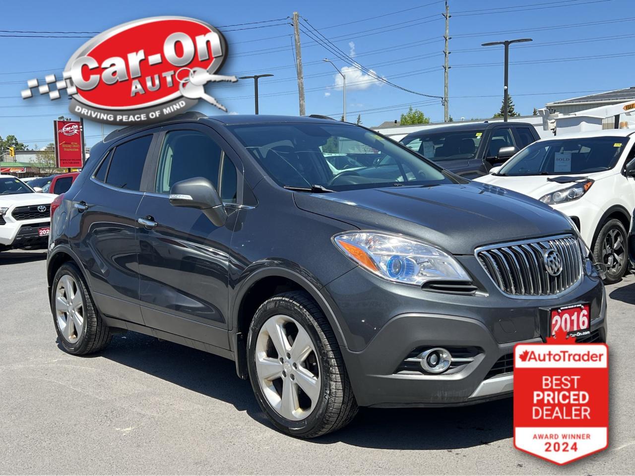 Used 2016 Buick Encore LOW KMS|LEATHER|REMOTE START|REAR CAM|18IN ALLOYS for sale in Ottawa, ON
