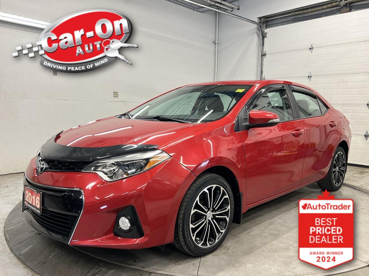 Used 2016 Toyota Corolla S UPGRADE| ONLY 64,000KMS| LEATHER| SUNROOF| 17IN for sale in Ottawa, ON